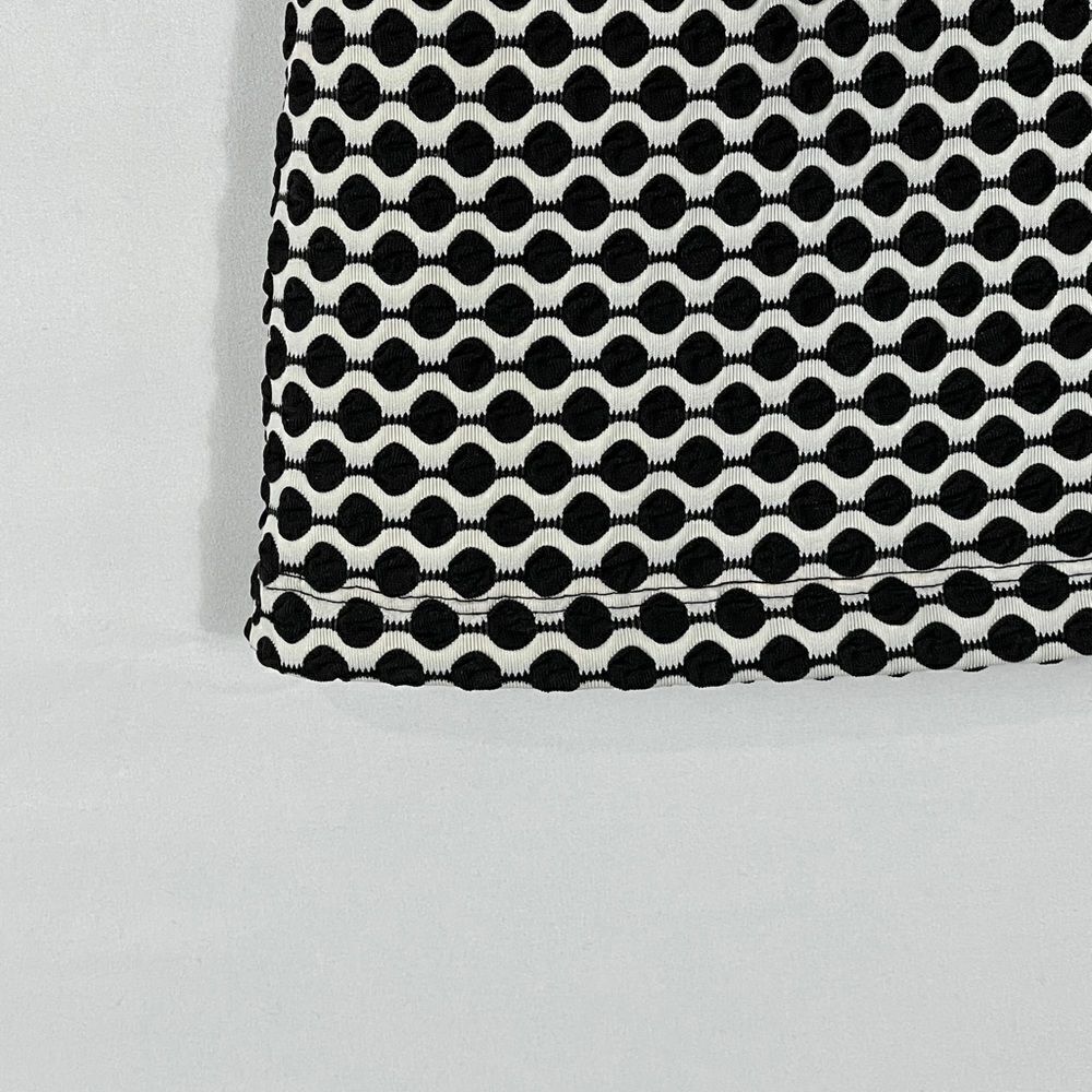 Ruby Rd. Black and White Pattern Blouse - Picture 7 of 8